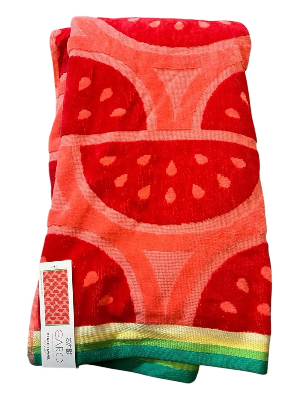 🆕 Caro Oversized Watermelon Beach Towel